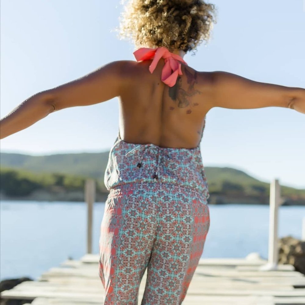 Backless Jumpsuit - Picture 2 of 2